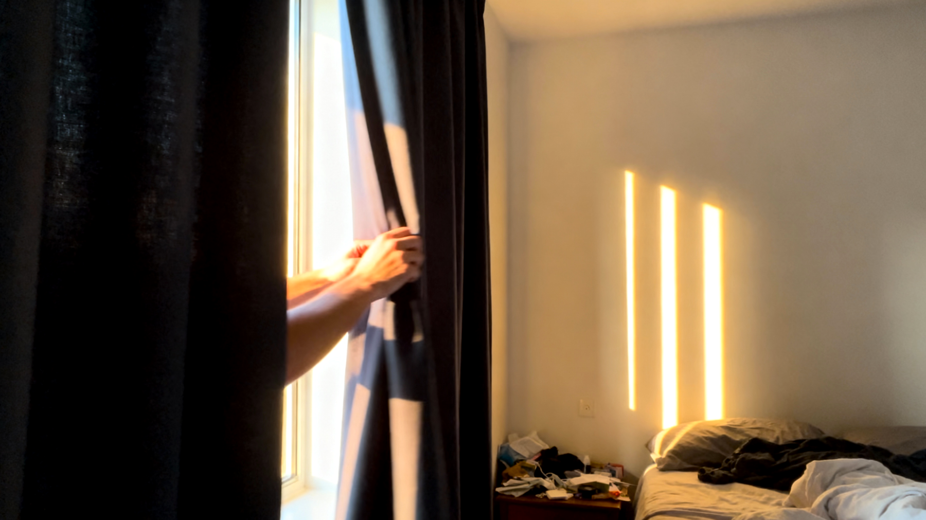 Verdunkelungsvorhänge"